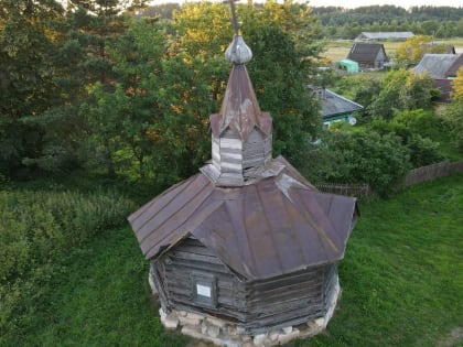 В селе Родня восстанавливают деревянную часовню в память об Александре II