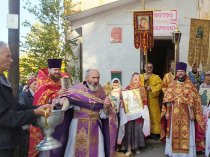 В восстанавливающемся тверском храме в честь великомученика Никиты встретили престольный праздник