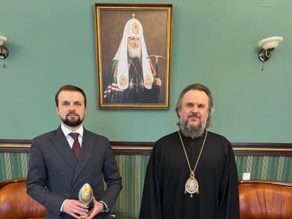В ходе встречи начальника Управления Минюста России по Тверской области Евгения Орловского с Митрополитом Тверским и Кашинским Амвросием обсуждены вопросы выработки мер по сохранен