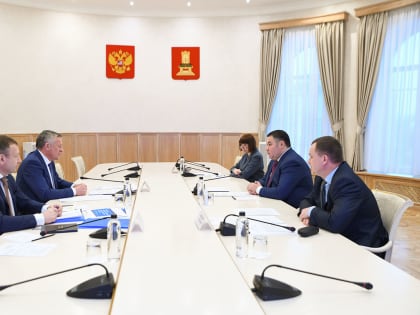 Губернатор Тверской области и генеральный директор «Газпром межрегионгаз» обсудили программу газификации на 2023 год