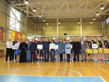 Председатель Епархиальной  Комиссии по спорту принял участие в открытии соревнований среди команд сотрудников правопорядка