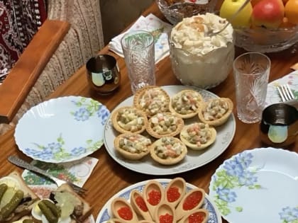 Рост цен на новогодний салат «Оливье» в Твери