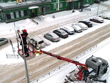 Тверьэнерго активно развивает сервис по организации наружного освещения в населенных пунктах региона