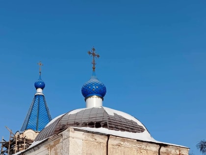 В Краснохолмском м/о восстанавливают церковь