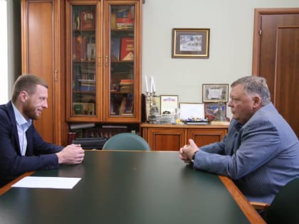 Председатель Тверской городской  Думы встретился с новым депутатом на 17 избирательном округе в городе Твери