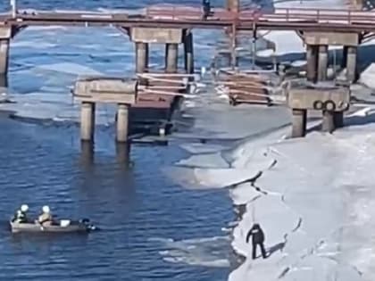 В Кимрах из ледяной воды спасли мужчину