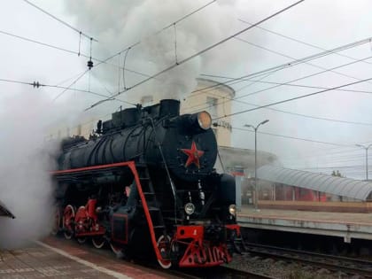 Годовщина открытия ретро-движения пригородного поезда на паровой тяге