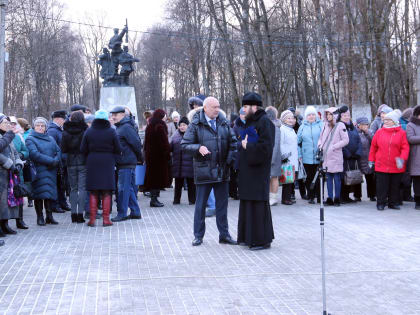 Торжественная церемония открытия нового бульвара в г. Осташкове