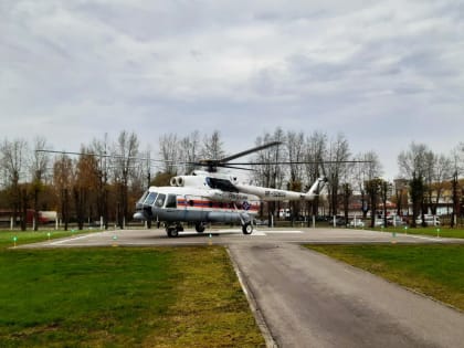 Двух тяжелобольных пациенток доставили на вертолете из районов в Тверь