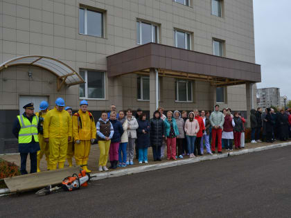 В Тверском перинатальном центре прошли учения по гражданской обороне