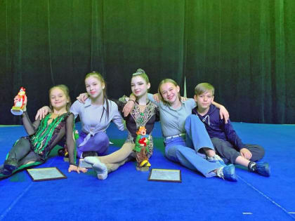 Конаковские циркачки отлично выступили на "Никулинской весне" в Москве