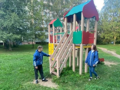 Продолжение рейдов по детским площадкам в Твери