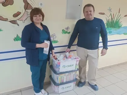 В Тверскую детскую больницу привезли «Коробки храбрости»