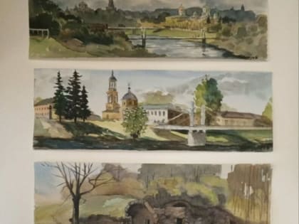 Авторы выставки «Летний вернисаж» передали в дар музею свои работы