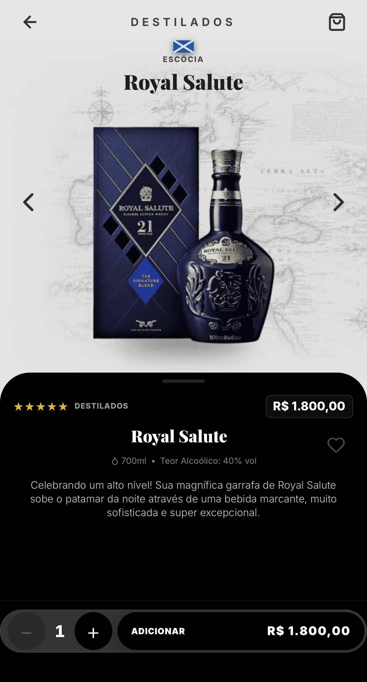 Cardápio Mobile