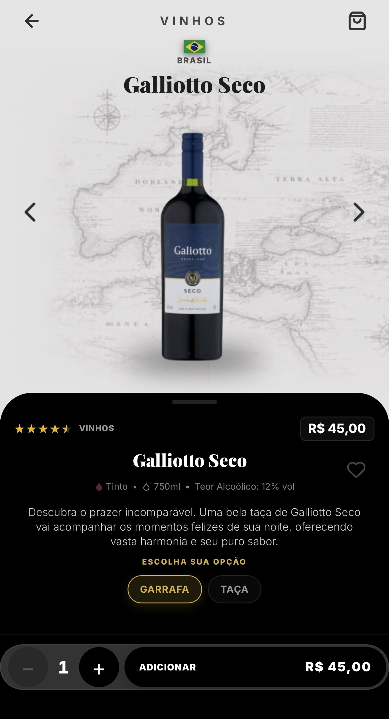 Cardápio Mobile