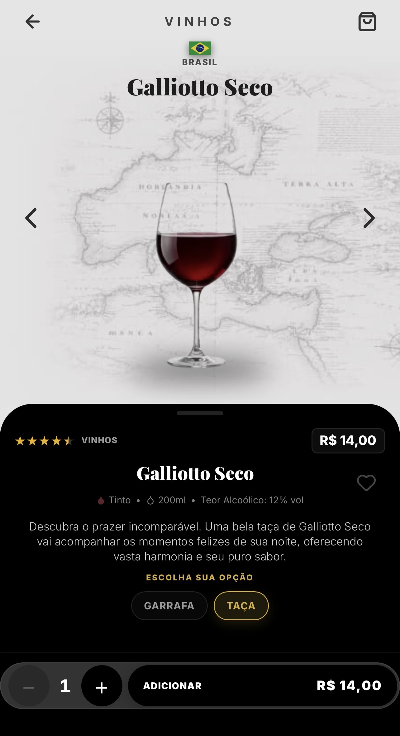 Cardápio Mobile