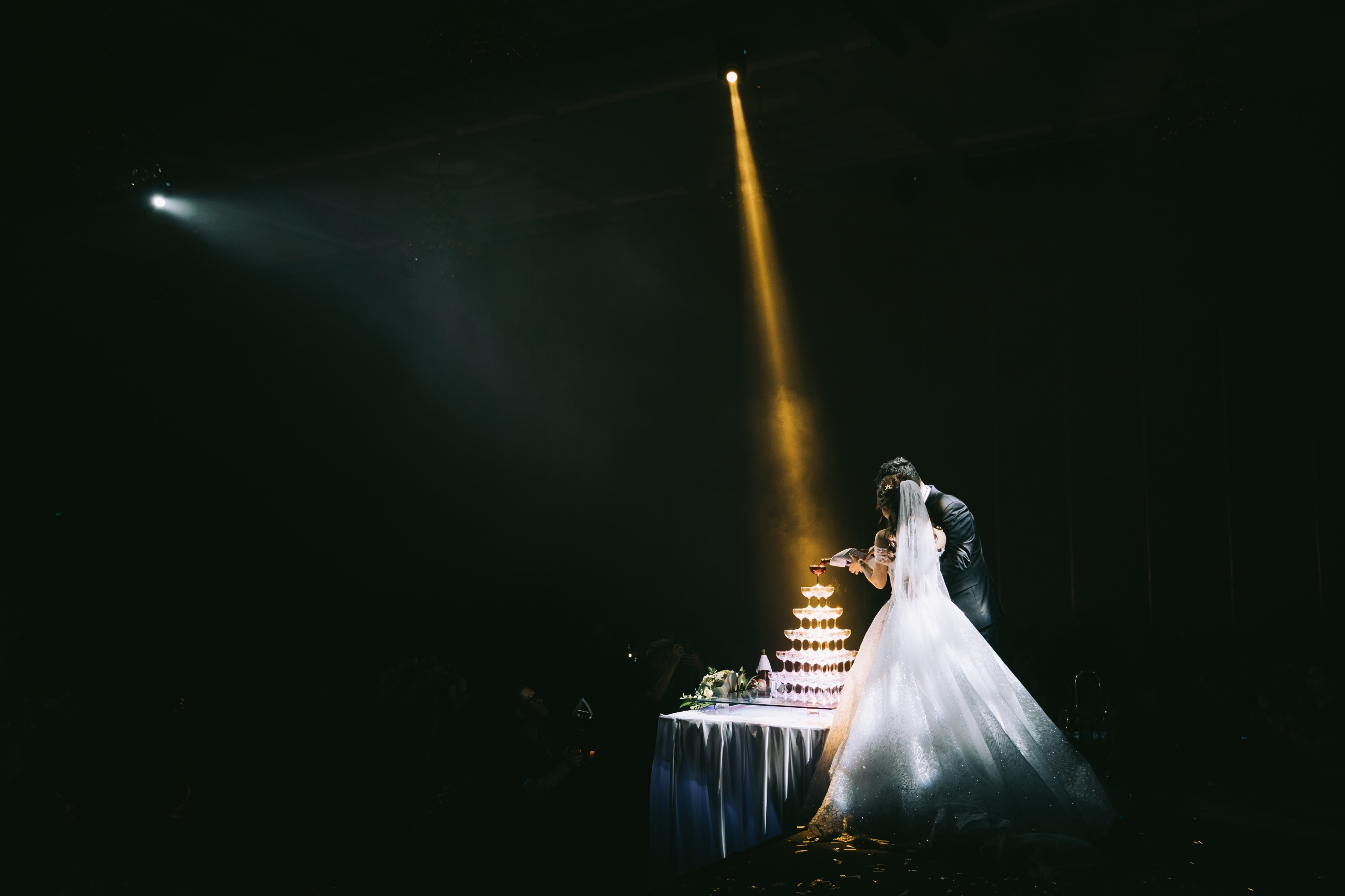 hochzeitstorte mit Paar