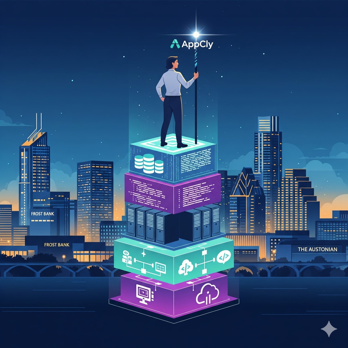 Lead Generation illustration for Austin-area businesses