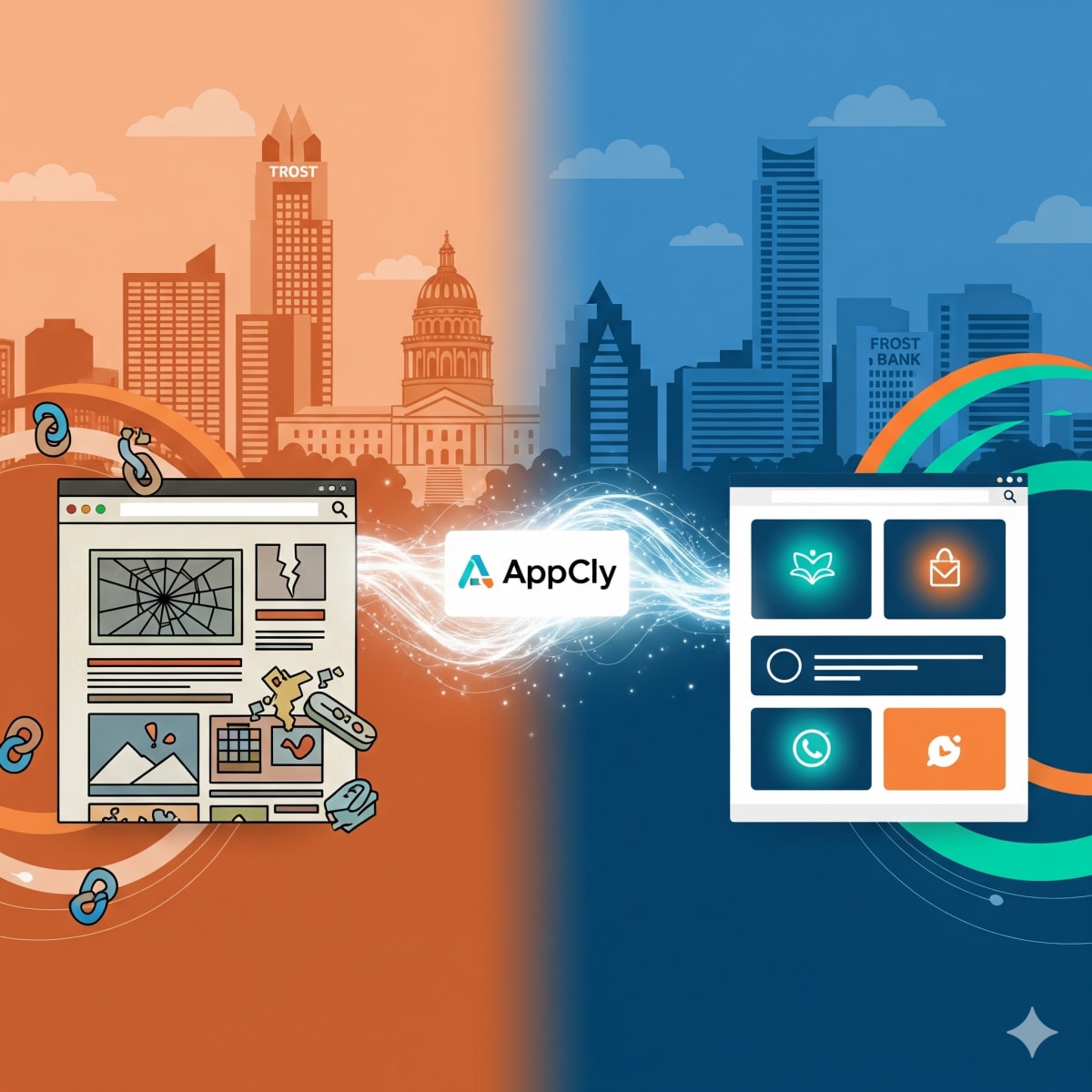 Lead Generation illustration for Austin 78732 businesses