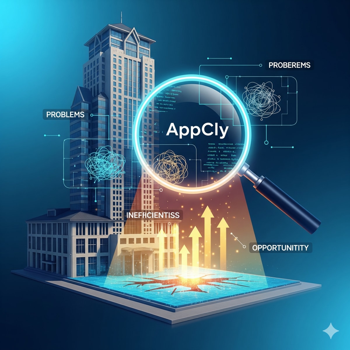 AI Chatbot illustration for Austin-area businesses