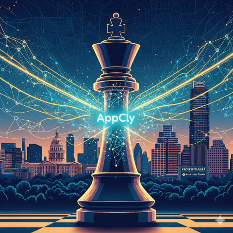 AI Chatbot illustration for Austin-area businesses