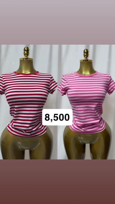 Stripped Basic Top