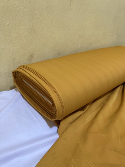 STRIPPED JONKOSO FABRIC (GOLDEN YELLOW)