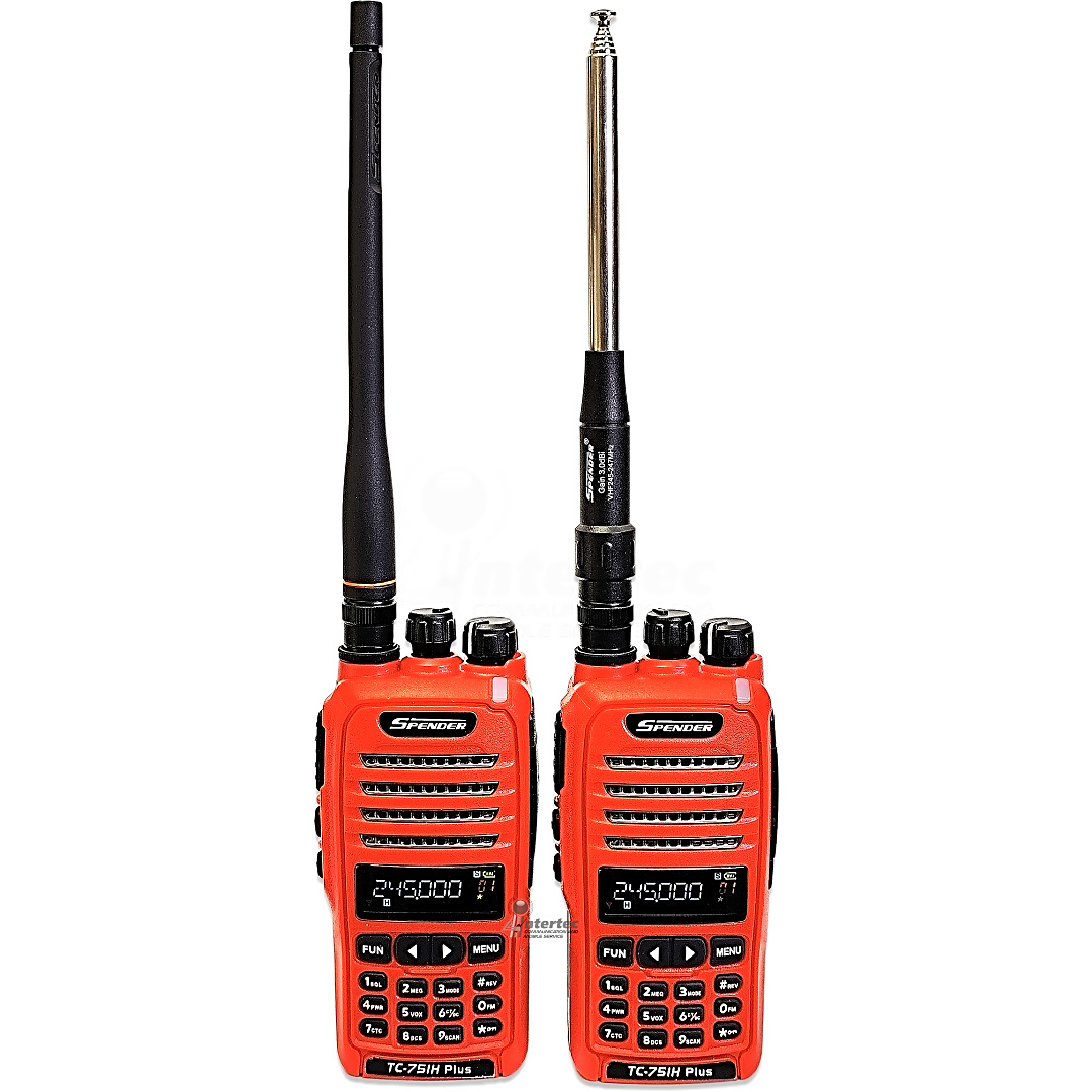 วิทยุสื่อสารมือถือมืออาชีพ SPENDER TC-751H ด้านหน้า วิทยุสื่อสาร | Intertec Thailand | วิทยุสื่อสาร