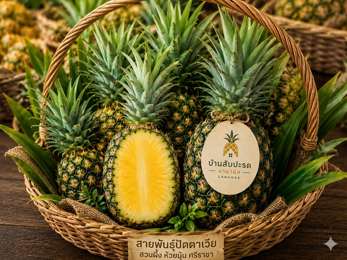 บ้านสับปะรด ลานานัส