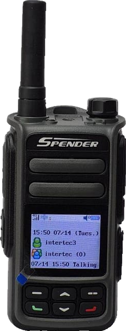 วิทยุสื่อสารมือถือมืออาชีพ SPENDER TC-15HW วิทยุสื่อสารระบบ 4G สำหรับงานระยะไกล การสื่อสารองค์กร | Intertec Thailand