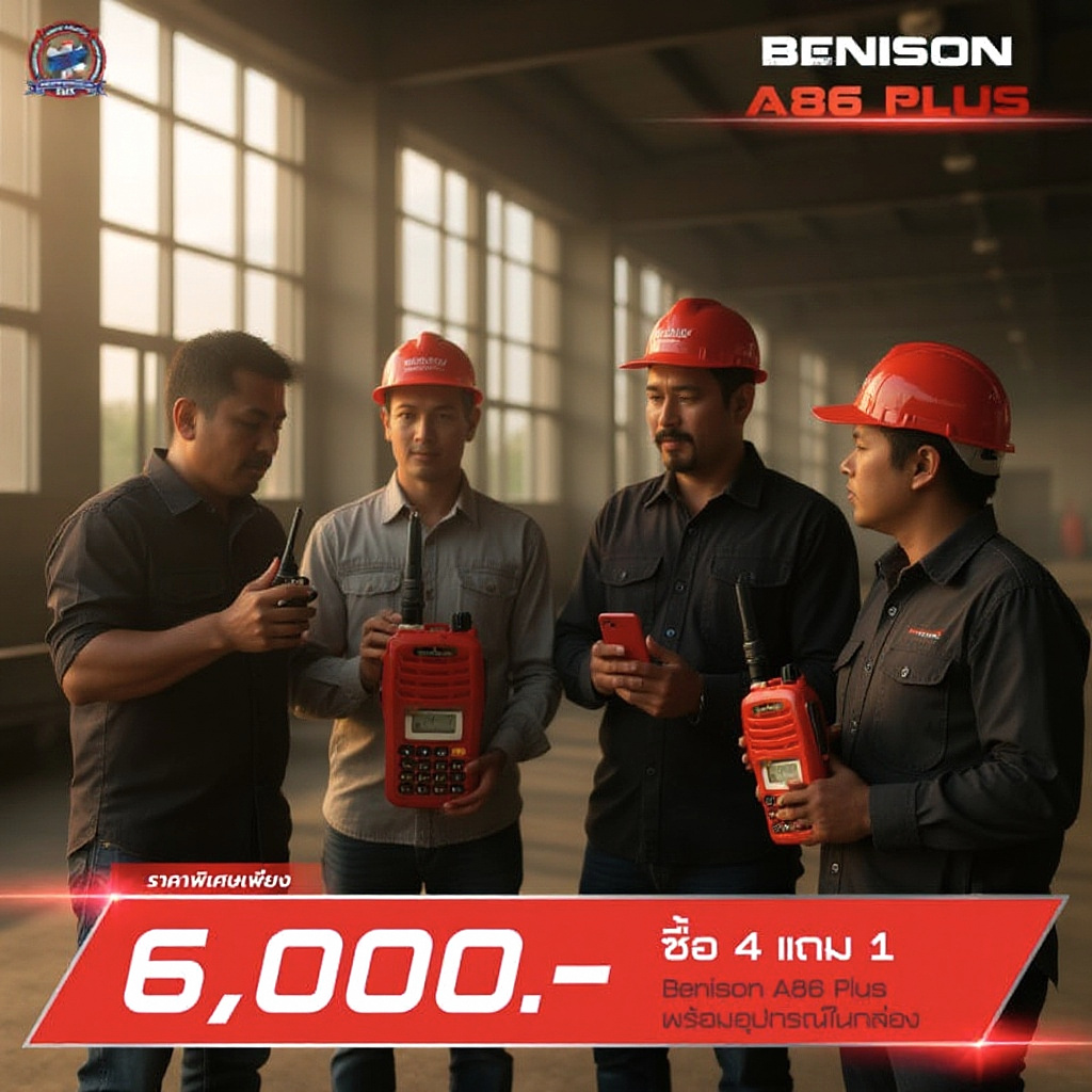 คู่มือวิทยุสื่อสาร BENISON ทุกรุ่น 2026 — เลือกรุ่นไหน ราคาเท่าไหร่