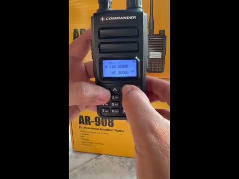 Commander รุ่น AR-908 สีดำ มีทะเบียน ถูกกฎหมาย