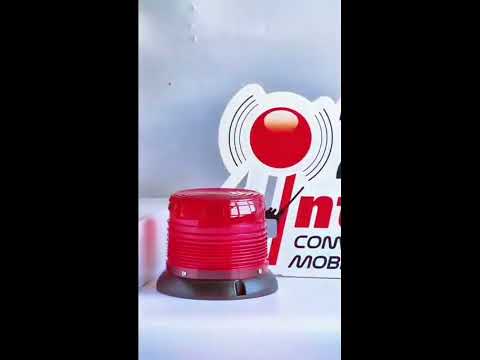 ไฟไซเรน ไฟฉุกเฉิน ไฟกู้ภัย  LED -016 12v-24v พร้อมฐานแม่เหล็ก