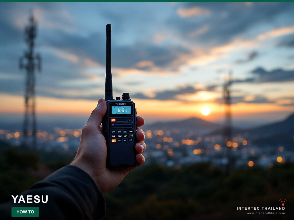 คำถามที่พบบ่อย YAESU รุ่น FT-4VR — ตอบทุกข้อสงสัยก่อนซื้อ
