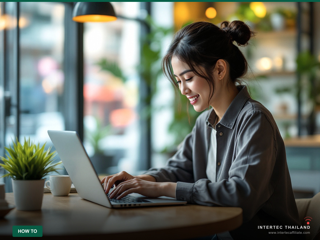 วิธีสั่งซื้อสินค้า intertecaffiliate.com — คู่มือฉบับสมบูรณ์