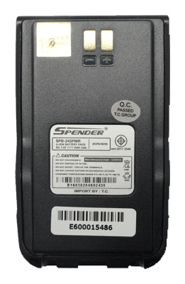 แบตเตอรี่ Spender TC-245PMR Plus