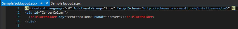 sublayout-code