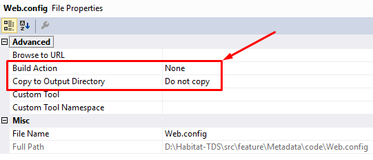 Sitecore-helix-web-config-no-deploy