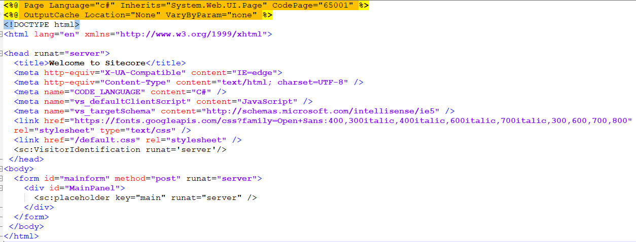 sample-layout-code