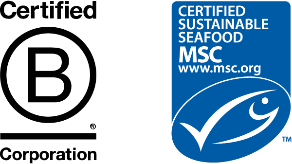 B Corp and MSC logos