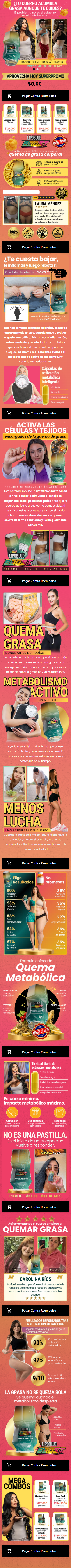 Landing LipoBoost Shop