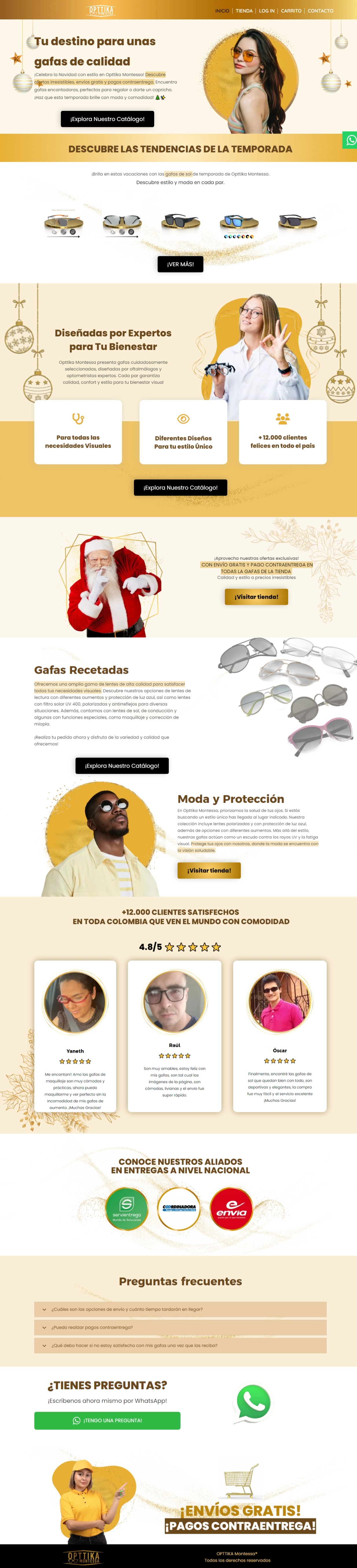 Diseño web Opttika