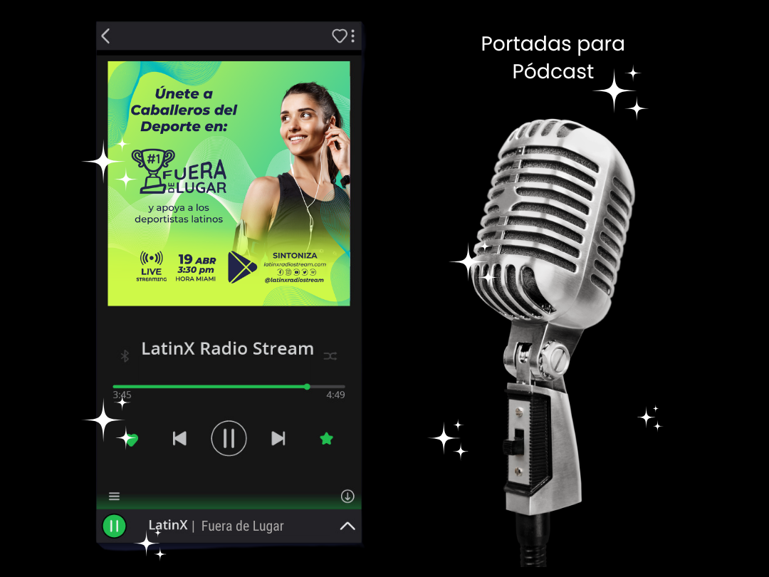 Aplicación de LatinX Radio Stream