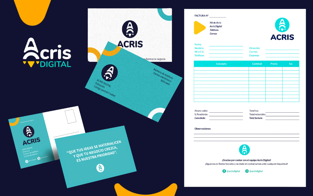 Universo de marca Acris Digital