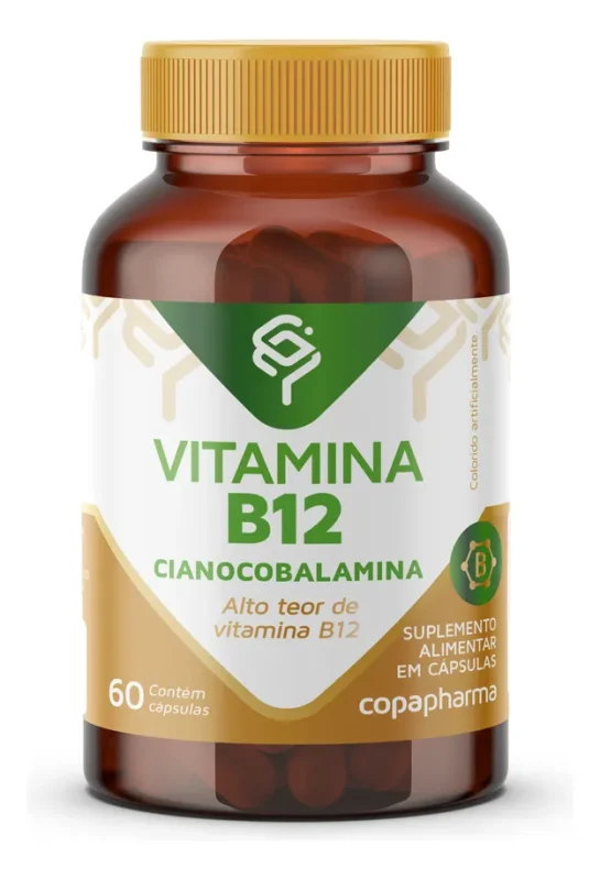 VITAMINA B-12 60 CAPS - COPAPHARMA