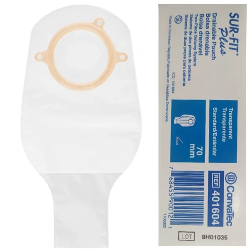 UN COLOSTOMIA - SISTEMA DE DUAS UNS PRA OSTOMIA 38 MM SURF-FIT PLUS- CONVA