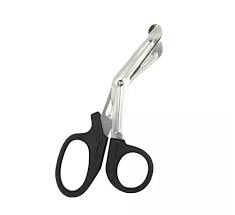 Tesoura de Resgate Lister Corta Vestes - Preta 18 cm