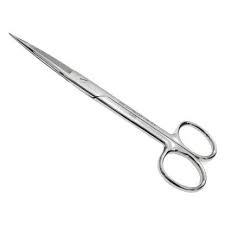 TESOURA CIRURGICA FINA/FINA RETA 15CM SAFER