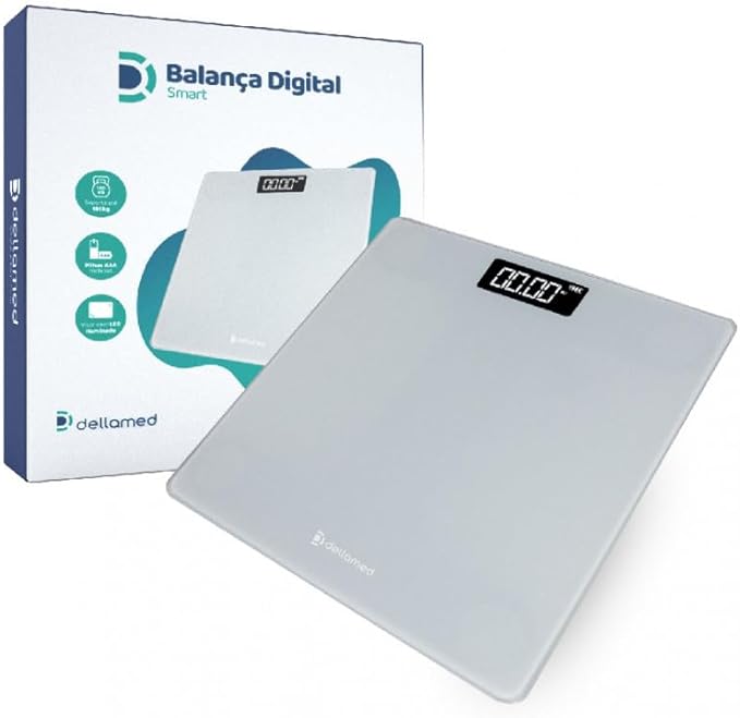 BALANCA DIGITAL SMART CINZA - DELLAMED